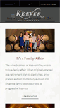 Mobile Screenshot of keevervineyards.com